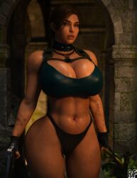 big_breasts lara_croft rude_frog thick_thighs