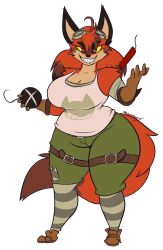 big_breasts breasts cleavage dewwydarts dewwydartz female furry huge_breasts simple_background tagme thick_thighs wide_hips