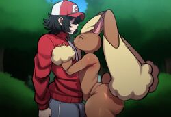 1boy 1boy1girl ai_generated big_ass duo furry human imminent_sex lopunny mullon novelai pokemon pokemon_(species) pokephilia rabbit rabbit_girl rabbit_humanoid straight straight thick_thighs