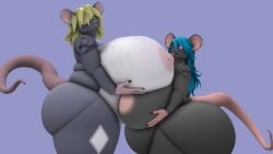 bbw big_ass big_breasts breasts bubble_butt character_request cleavage female furry huge_ass huge_breasts hyper_ass kingofthekabuto nipples overweight queenofthekabuto tagme thick_thighs wide_hips