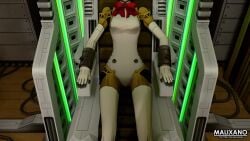 1boy1girl 3d aigis_(persona) animated makoto_yuki malix_anno persona persona_3 tagme undressing video