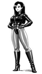 1female 1girls adult adult_female asian asian_female asian_girl big_breasts big_breasts boot_fetish boots breasts breasts clothes dominant dominant_female dominatrix enkaboots female female_focus female_only femdom gloves high_heel_boots high_heels knee_boots kneehigh_boots leather leather_boots leather_clothing leather_gloves leotard long_legs original original_character original_characters pantyhose stockings tall_boots thick_thighs thighs