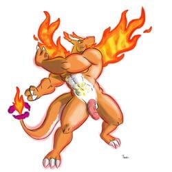 1:1 1boy 2019 abs anthro anthrofied aura charizard claws dragon fire flaming_wings gigantamax_charizard gigantamax_pokémon glans hi_res horn humanoid_penis male male_only muscular nintendo penis pink_glans pink_penis pokémon_(species) pokemon pokemon_(species) pokemon_rgby pokemon_ss pokemorph simple_background sketch smile solo tenebruzti testicles text toe_claws video_games watermark white_skin wings