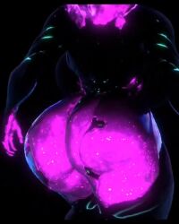 1girls 3d 4:5 animated ass ass_focus ember_(warframe) fat_ass female from_behind huge_ass multicolored_body purple_body shorter_than_10_seconds solo tagme thick_ass vapormakes vertical_video video walk_cycle walking warframe