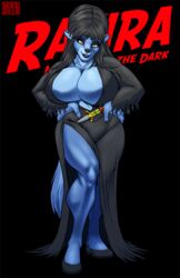 elvira from elvira: mistress of the dark by max blackrabbit