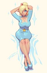 princess rosalina from mario (series) by negarobo