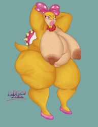 wendy o. koopa from mario (series) by lilchezo