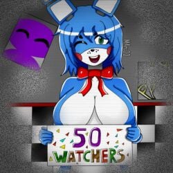 five_nights_at_freddy's five_nights_at_freddy's_2 five_nights_in_anime m4rc00 toy_bonnie_(fnaf)