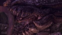 3d 3d_(artwork) 3d_animation ambiguous_gender animated balls bodily_fluids capcom cum cumshot digital_media_(artwork) dragon ejaculation elder_dragon erection fatalis_(monster_hunter) fellatio fellatio_from_feral feral genital_fluids genitals high_framerate huge_filesize human human_on_feral human_penetrating humanoid_genitalia humanoid_penis interspecies larger_feral light-skinned_male long_playtime male male/ambiguous male_on_feral mammal monster_hunter mythological_creature mythological_scalie mythology no_sound nude open_mouth oral oversized_oral penile penis rayhuma scalie sex sharp_teeth size_difference smaller_human smaller_male tagme teeth thrusting tongue tongue_around_penis tonguejob video zoophilia