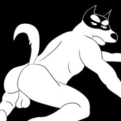 anthro canine doggo_(undertale) furry male_only tagme undertale