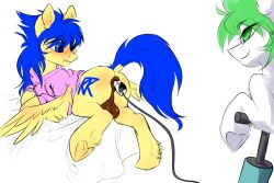 anal bed clothed clothing duo equid equine football_(disambiguation) furniture hasbro hi_res horse ktk's_sky male male/male mammal my_little_pony mythological_creature mythological_equine mythology pegasus pony wings