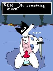 animal_genitalia anthro canine doggo_(undertale) furry male_only tagme undertale