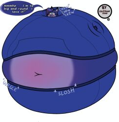 blueberry_inflation coleman12345 furry inflation sunken_head sunken_limbs tagme thick_thighs wide_hips