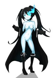 black rock shooter (character) from black rock shooter by dude-doodle-do
