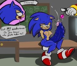 anal_beads anthro big_penis bodily_fluids dialogue duo genital_fluids genitals hi_res huge_cock hyper hyper_genitalia hyper_penis male male/male nipples penetration penis precum sega sex_toy shadow_the_hedgehog sonic_(series) sonic_the_hedgehog sonic_the_hedgehog_(series) speech_bubble sweat urethral urethral_penetration vein veiny_penis vmpfelici