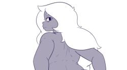 1girls amethyst_(steven_universe) completely_nude cropped female klassyarts_(artist) nude steven_universe tagme topless