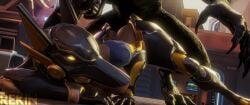 1boy 1girls 2018 3d 60fps alternate_costume ambiguous_penetration animated anubis_pharah areolae blender blizzard_entertainment boots breasts canine comandorekin dark-skinned_female dark_skin edit female from_behind hi_res interspecies larger_male loop male munt_works nipples opennsfwsp overwatch penetration pharah rekin3d sex size_difference smaller_female sound sound_edit straight tagme video watchpoint:_gibraltar_(map) werewolf