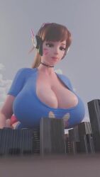 1girls 3d 3d_animation 9:16 asian asian_female big_breasts blizzard_entertainment breasts building building_destruction buildings cheek_markings city d.va destruction female giant_female giant_woman giantess giga_giantess hana_song jessicagts korean korean_female overwatch overwatch_2 shorter_than_10_seconds shorter_than_30_seconds shorter_than_one_minute tagme vertical_video video video_game_character