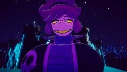 cally3d cryptiacurves deltarune female female_only susie_(deltarune) tagme