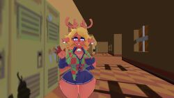 cally3d cryptiacurves female female_only noelle_holiday tagme