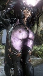 ass behind_view big_ass dat_ass ember_(warframe) ember_heirloom_(warframe) from_behind screencap screenshot warframe warframe_(species)