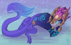 2019 3_toes 4_fingers absurd_res armor aurelion_sol bulge claws cloth digital_media_(artwork) dragon feral fingers glowing hi_res league_of_legends looking_at_viewer male male_only masturbation metal null_bulge plushie riot_games shockandterror simple_background toes video_games