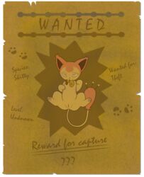 absurd_res female feral gau_(artist) hi_res nintendo original_character pokémon_(species) pokemon pokemon_mystery_dungeon poster presenting pussy rymherdier skitty solo video_games