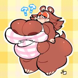 sable able from animal crossing by boxmingle