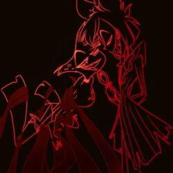 alastor (hazbin hotel) from hazbin hotel by muffinlewds