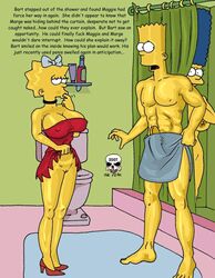 bart_simpson blue_hair female high_heels human incest maggie_simpson male marge_simpson tagme the_fear the_simpsons yellow_body