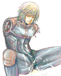 1boy amputee male male_only metal_gear_solid metal_gear_solid_4 raiden raiden_(metal_gear) solo tagme yaoi