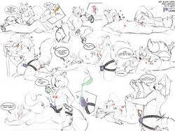 4:3 anal anal_sex anthro anthro_on_anthro anthro_penetrated anthro_penetrating anthro_penetrating_anthro biped birth blush breasts chastity_cage chastity_device closed_eyes conditional_dnp cunnilingus dialogue dildo duo egg egg_laying eggnant female female/female female_penetrated female_penetrating female_penetrating_female from_behind_position gender_transformation heart humiliation kissing knotted_dildo lustylamb magic mammal mtf_transformation nipples oral penetration potion pussy rough_sketch sequence sex sex_toy smile strap-on strap-on_sex teasing tongue tongue_out toying_partner transformation vaginal_penetration yuri