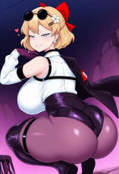 ai_generated blonde_hair cosplay earthbound kafka_(honkai:_star_rail)_(cosplay) paula_jones paula_polestar