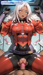 1girls 2026 ai_assisted ai_generated anime condom condom_packet_strip condom_wrapper dark-skinned_female dark_skin elma_(xenoblade_x) hetero hi_res high_quality high_resolution highres love_making patreon patreon_username penetration pointless_condom sex sexual_intercourse skypassion stable_diffusion torn_clothes torn_legwear used_condom watermark xenoblade_(series) xenoblade_chronicles_(series) xenoblade_chronicles_2 xenoblade_chronicles_x