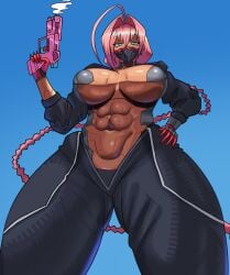 cyberpunk:_edgerunners cyberpunk_2077 female_only katsuboart sweat sweating talia_yang