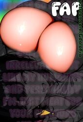 ai_generated blue_hair brown_eyes caption choker cleavage gdala_fia_(series) gdalafia huge_breasts magical_girl text