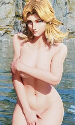 1girls 3d athletic_female big_breasts blender blonde_hair blue_eyes completely_nude_female covering_breasts covering_crotch embarrassed embarrassed_nude_female enf female female_only invisible_woman invisible_woman_(marvel_rivals) looking_at_viewer marvel_rivals naked naked_female nude nude_female ocean_background pouting sue_storm thick_thighs toxictoilet video_games wide_hips