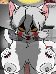 big_breasts cat_tail futanari penis terrible_mouse