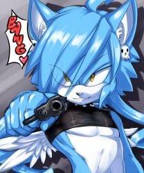 genderbent genderswap gun male rule_63 sfw shade_the_wolf soina sonic_(series) sonic_fan_characters wolf