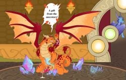 3_toes abdominal_bulge activision anal anal_penetration big_dildo bodily_fluids brazier clenched_teeth crystal crystal_dildo cum cyril_(spyro) dildo dildo_in_ass dildo_insertion dildo_sitting dragon english_text erection european_mythology eyes_closed feet feral genital_fluids genitals glowing glowing_belly hi_res ignitus improvised_dildo improvised_sex_toy indoor_sex inside knot knotted_penis male mythological_creature mythological_scalie mythology notched_wings object_in_ass on_hind_legs orange_body orange_scales penetration penis precum quadruped question_mark scales scalie sex_toy sex_toy_in_ass sex_toy_insertion solo solo_focus speech_bubble spread_wings spyro_the_dragon sweat teeth temple text thatshadowcomic the_legend_of_spyro toes western_dragon wings