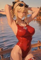 1girls ai_generated genshin_impact jean_gunnhildr tagme