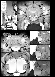 9nojo alternate_costume bdsm bdsm_gear bdsm_outfit big_breasts blake_belladonna bondage breath_play canon_couple cat_ears catgirl comic commission dildo dominant_female dominatrix exposed_breasts exposed_pussy femdom femsub harnes leather leather_clothing lezdom lezsub nipple_clamps rwby strap-on strapon tied_to_bed yang_xiao_long