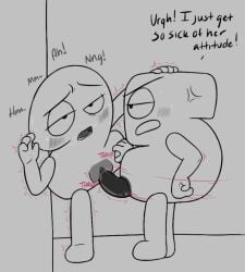 algebralien battle_for_dream_island battle_for_dream_island_again bfb bfdi bfdia five_(bfb) object_shows pussy tentacle_penis the_power_of_two tpot two_(tpot) vadahlivokroz vaginal_penetration