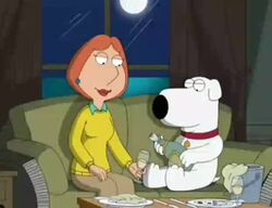 1boy 1girls 2d animated brian_griffin canine clothes cum_in_mouth cum_on_face digital_art digital_media digital_media_(artwork) dog drawn-hentai drunk edit family_guy female female_on_feral female_on_top female_penetrated feral kissing lois_griffin longer_than_one_minute moaning moon night orange_hair red_lipstick sex showing_off sound video wine_glass woman_on_top