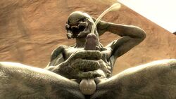 1boy 3d abs alien anthro balls biceps bodily_fluids circumcised cum cumshot ejaculation erection flexing genital_fluids halo halo_(series) leynadtsio male male_only male_sangheili_(halo) masturbation microsoft nipples obliques orgasm pecs penis ribs sangheili serrats_anterior solo source_filmmaker teeth triceps video_games xbox_game_studios yellow_eyes