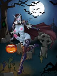 sylvanas windrunner from world of warcraft by futabox