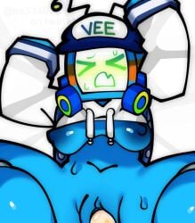 1boy1girl blush boobs_out forsaken_(roblox) ha534076 pov roblox_game robot_humanoid vaginal_penetration veeronica_(forsaken)