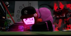 1boy 1girls 3d anger_vein ass ass_up bent_over big_ass female forsaken_(roblox) guest_666_(forsaken) horsecock male penis roblox roblox_game roblox_studio robloxian self_upload tagme thick_thighs thighs veeronica yukari_hanarr34