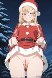 kitagawa marin from christmas by pinku