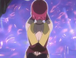 00s 1girls 2007 animated ass attack bare_shoulders bead_necklace beads bible_black bible_black_new_testament bouncing_breasts breasts car cleavage energy energy_weapon female jewelry long_sleeves mature_female monk motor_vehicle necklace nun red_hair religious revealing_clothes shin_bible_black short_hair stepping tagme takashiro_hiroko tight_clothes wide_hips